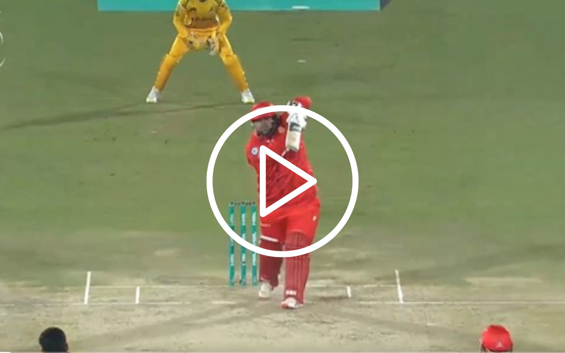 [Watch] Azam Khan Goes Celestial In Style, Pumps Aamer Jamal For 100-Meter Six In PSL 2024